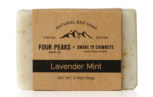 Lavender Mint Bar Soap - Smoke in Chimneys Collaboration