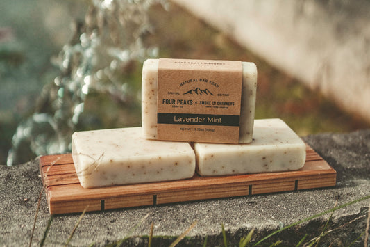 Lavender Mint Bar Soap - Smoke in Chimneys Collaboration